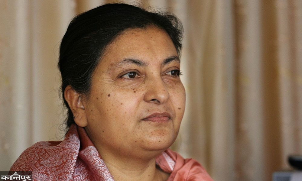 पूर्वराष्ट्रपति विद्यादेवी भण्डारी